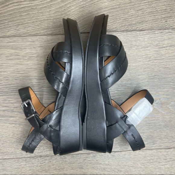 Patricia Nash Leila Wedge Sandals - Black size 9.5 NWB - Picture 9 of 17